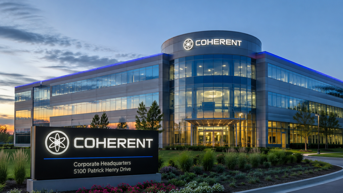 Coherent stock forms bullish pattern as Lumentum projects strong optics demand
