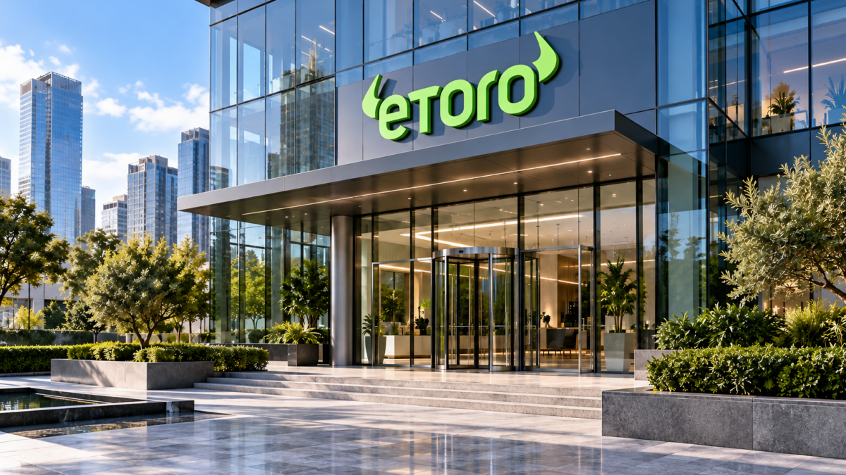 eToro stock has crashed and inverted C&H points to a steeper dive